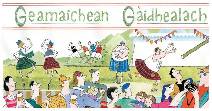 Picture of a Highland games event