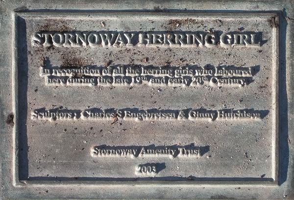 Picture of Herring Girl plaque